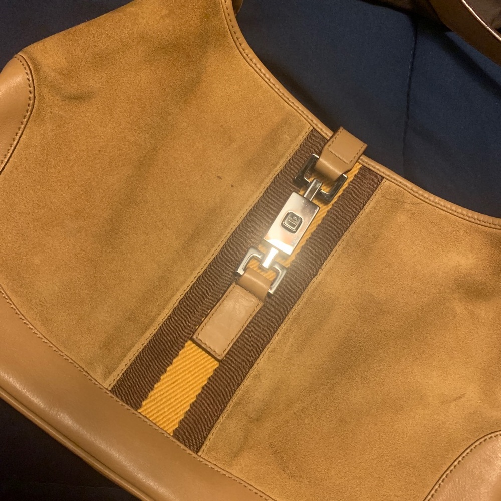 Vintage suede Gucci